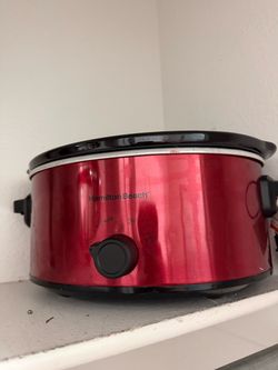 Hamilton Beach Slow Cooker Red