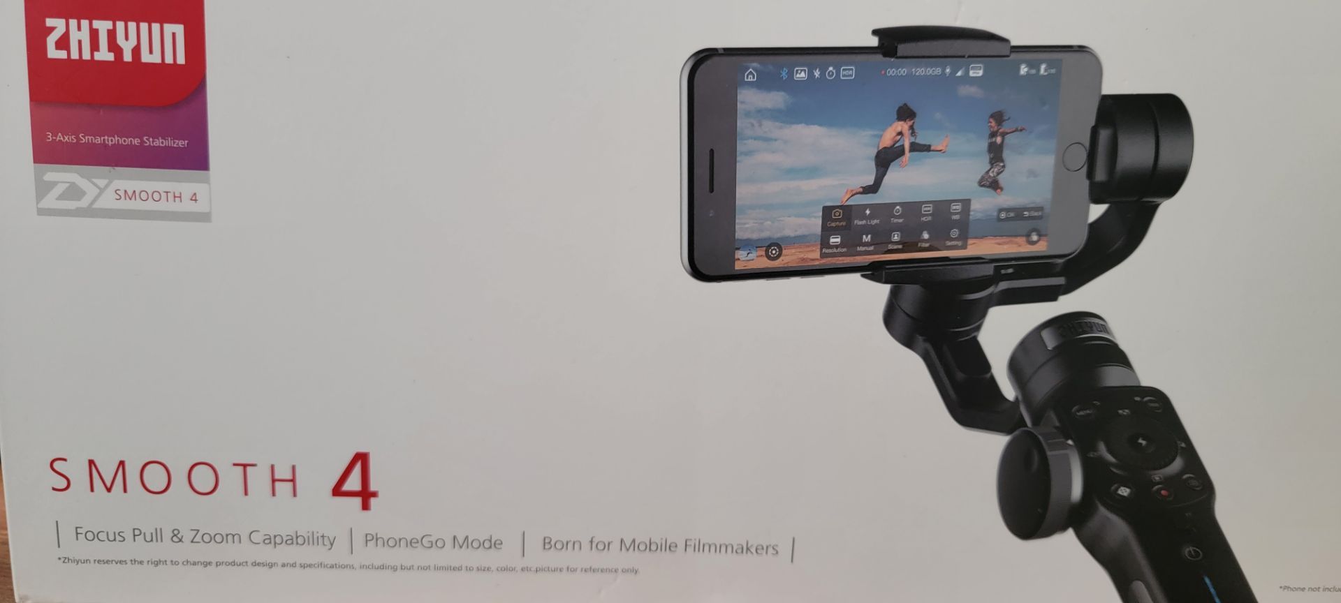Smooth 4zhiyum gimbal full set $95