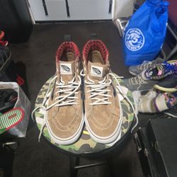 Vans Sk8-Hi MTE Leather
Glazed Ginger Men's Size 8.5 Excellent Condition 