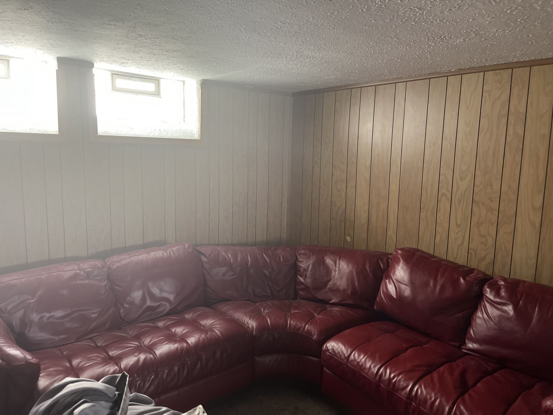 Leather Couch Sectional