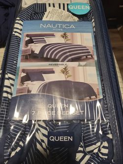 7 Piece Queen Nautica Sheet Set