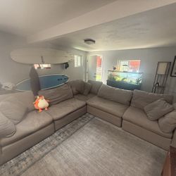 Gray Sectional Couch
