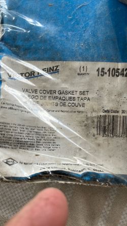 Brand new oil pan and valve cover gaskets
