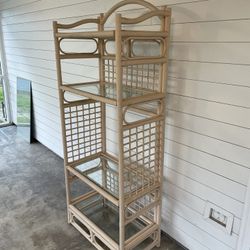 Wicker Shelves