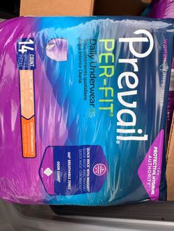 Prevail per-fit extra large women’s adult diapers