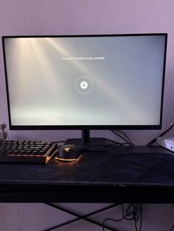Black 60hz Monitor
