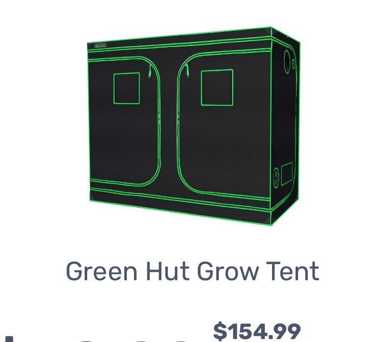 Green Room, Grow Tent. 