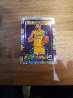 2017-18 Optic The Rookies Lonzo Ball Disco Prizm 
