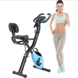 Stationary Foldable Bike With Resistance 