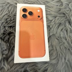Apple iPhone 17 pro orange or 17 pro max orange unlocked new 