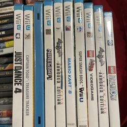 Nintendo, Wii, U games