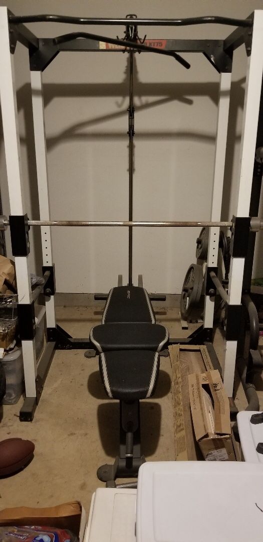 Weider pro xt75 squat rack hot sale