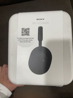 SONY WH-1000XM5 Wireless Noise-Canceling Over-the-Ear Headphones - Black