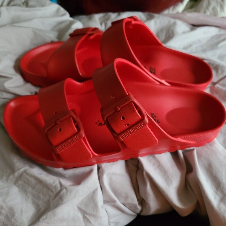Birkenstock Ladies Sandals Arizona Essential Slide Sandal Size 38