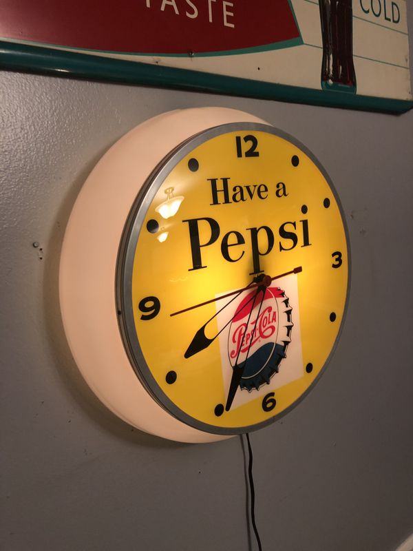 Dualite Pepsi Clock for Sale in Alton, IL OfferUp