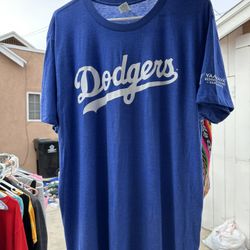 Dodgers T Shirt In Excellent Condition Size Large