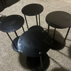 Set a four side tables