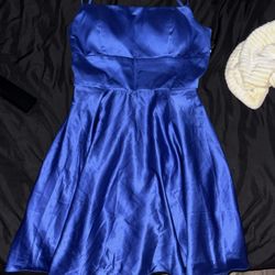 royal blue dress 