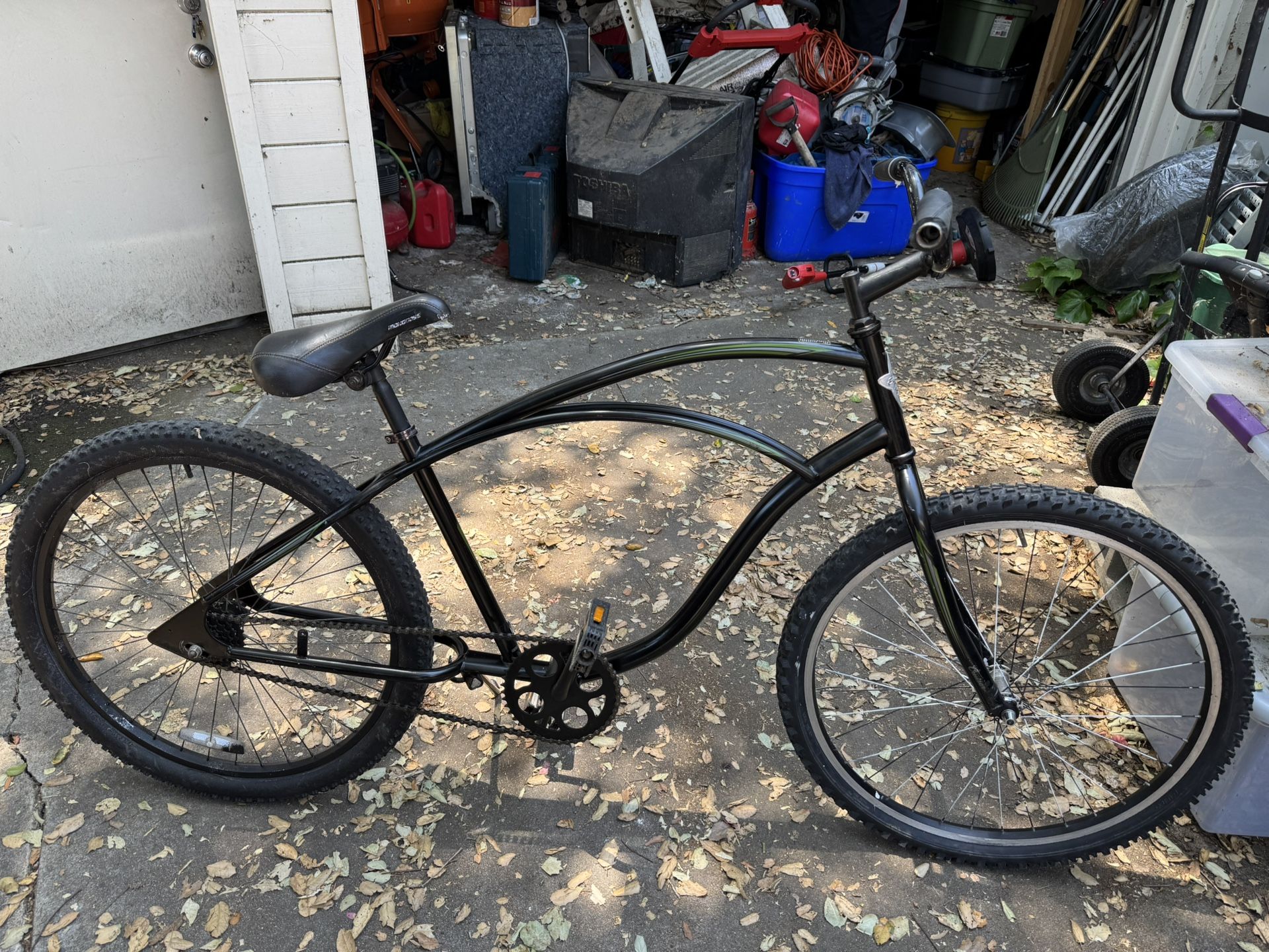 Black Electra Beach Cruiser Style Bike $65