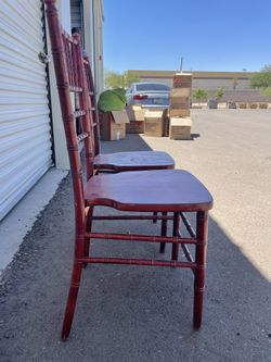 Red Chiavari Chairs (2)