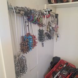 S clips   carabiner  shackles  pullys