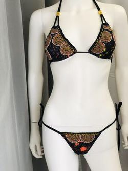 2- Piece Tropical Bikini