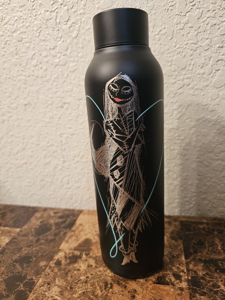 Disney Parks Sally Stainless Steel Water Bottle Nightmare Before Christmas New
