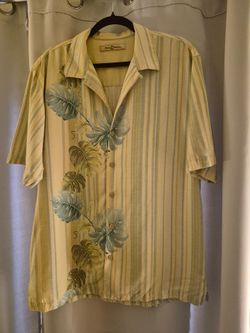 Tommy Bahama 100% Silk Camp Shirt