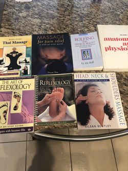 Books, Massage, Reflexology
