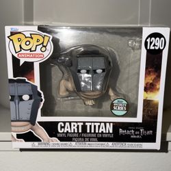 Attack on Titan Funko Pop Cart Titan (Speciality Series Limited Edition Exclusive) #1290