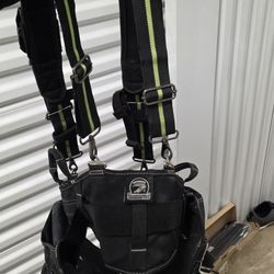 Gatorback Contractor Pro Tool Belt with Suspenders