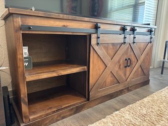 Wood TV Stand