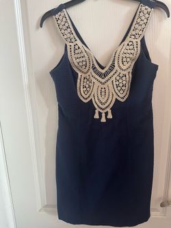 Women dress navy