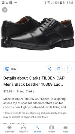 Clarks Mens Dress Shoes