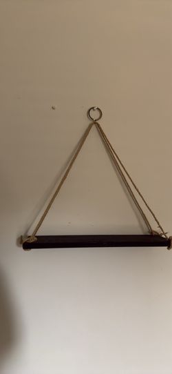 Wooden wall hanging shelf 2 pack