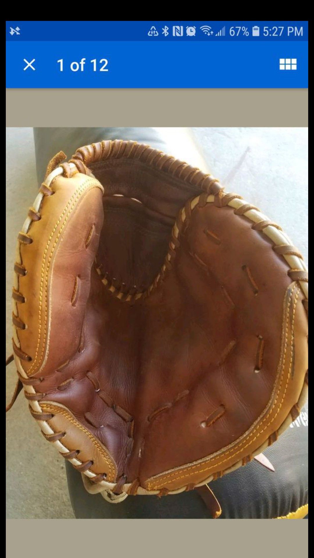 Softball catchers (SOTO) glove, 32"