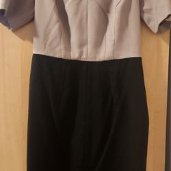 Black and Grey Dress