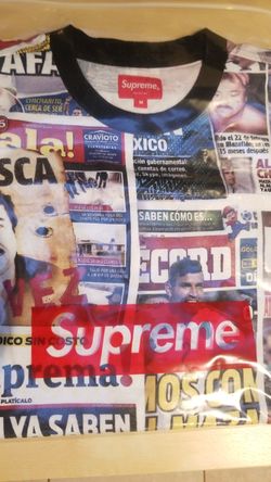 Supreme El Chapo Juaquin Guzman T-Shirt New