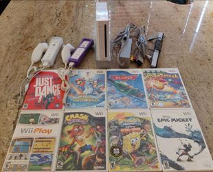 Nintendo Wii video game consoles