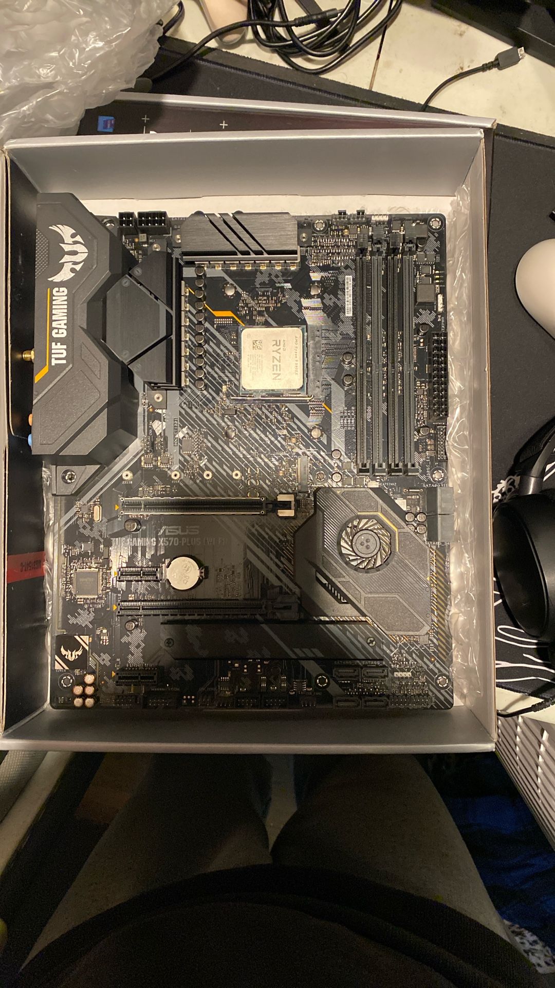 AMD Ryzen 9 5900x + Asus TUF Gaming x570-Plus Motherboard