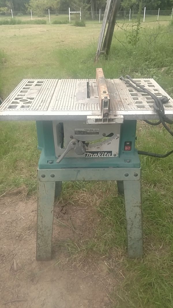Old Makita table saw for Sale in Mineral Wells, TX OfferUp