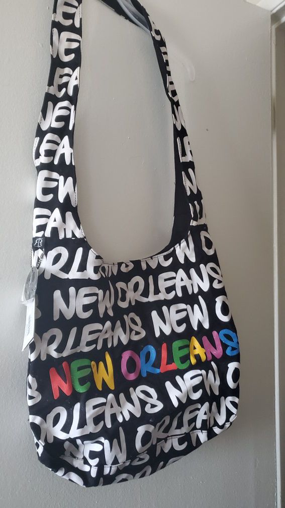 New Orleans messenger bag