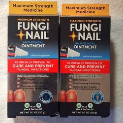 (2) Fungi Nail Anti Fungal Ointment Maximum Strength