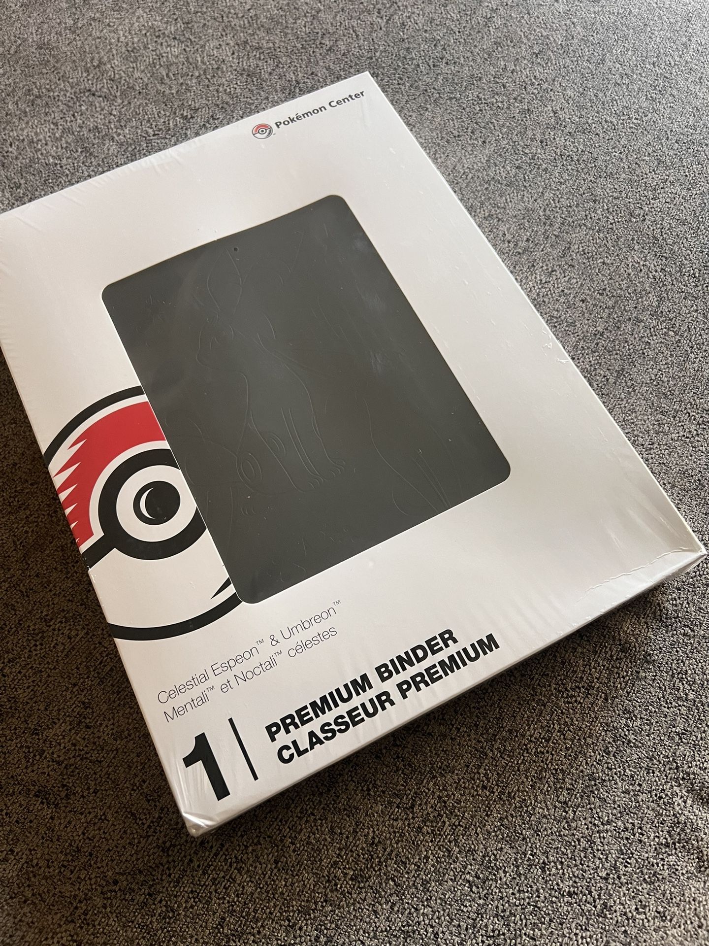 Pokémon Center Celestial Espeon & Umbreon Premium Binder – Sealed / Brand New