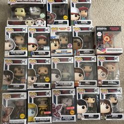 Stranger Things Funko Pop - Chase + Exclusives