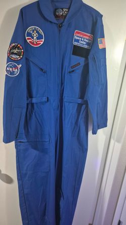Blue Astronaut Suit