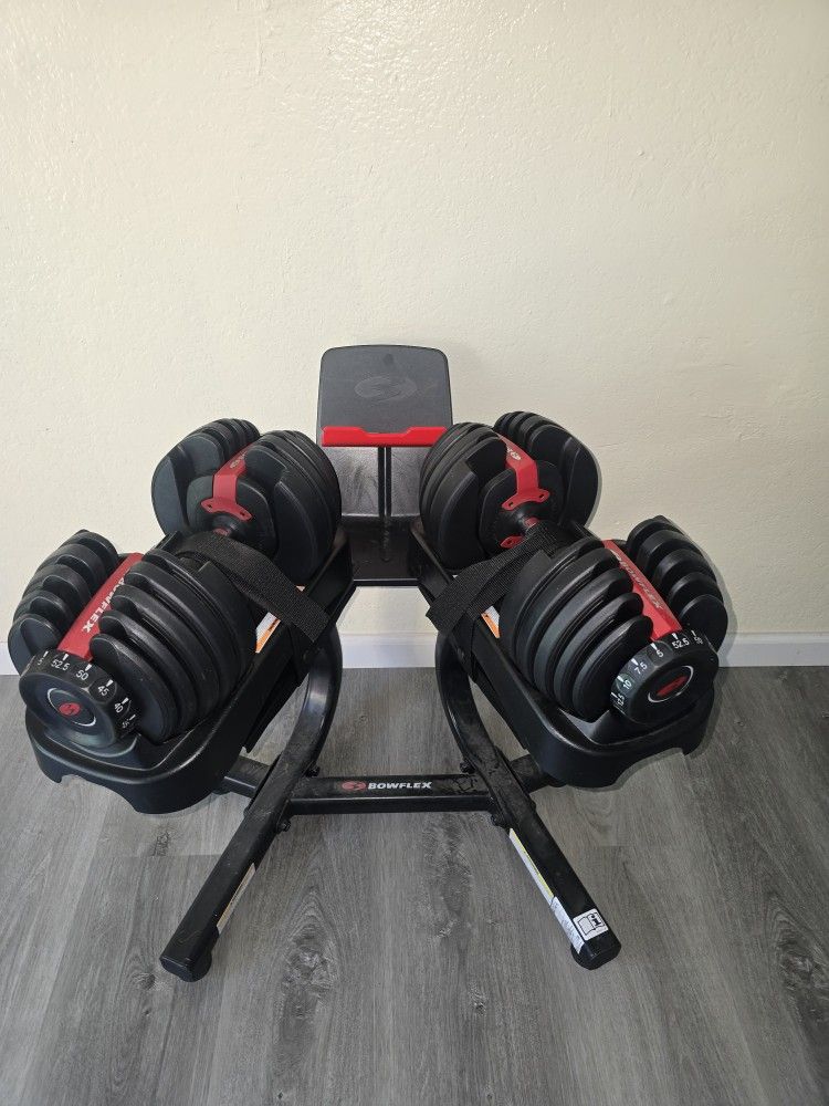 Bowflex Adjustable Dumbells, Gym Equipment,Weights