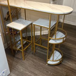 Small kitchen Bar height Table