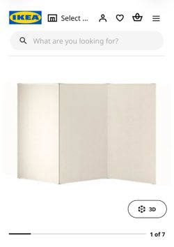 NEW IKEA VARHAUG Room Divider / Folding Privacy Screen