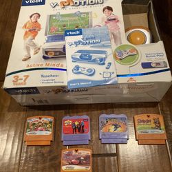 Vtech V.Motion System + 5 Games